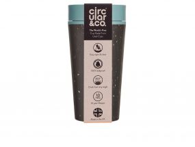 Kelímek CircularCUP Black and Blue 340 ml