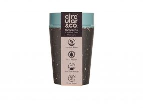 Kelímek CircularCUP Black and Blue 227 ml