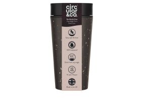 Kelímek CircularCup Cosmic Black 340 ml