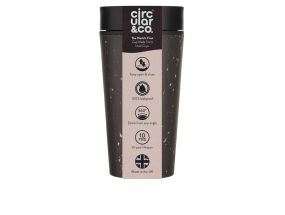 Kelímek CircularCUP Cosmic Black 340 ml