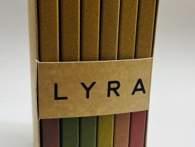 KNIHOVNA - 6 ks odrůdových čokolád v dárkovém balení