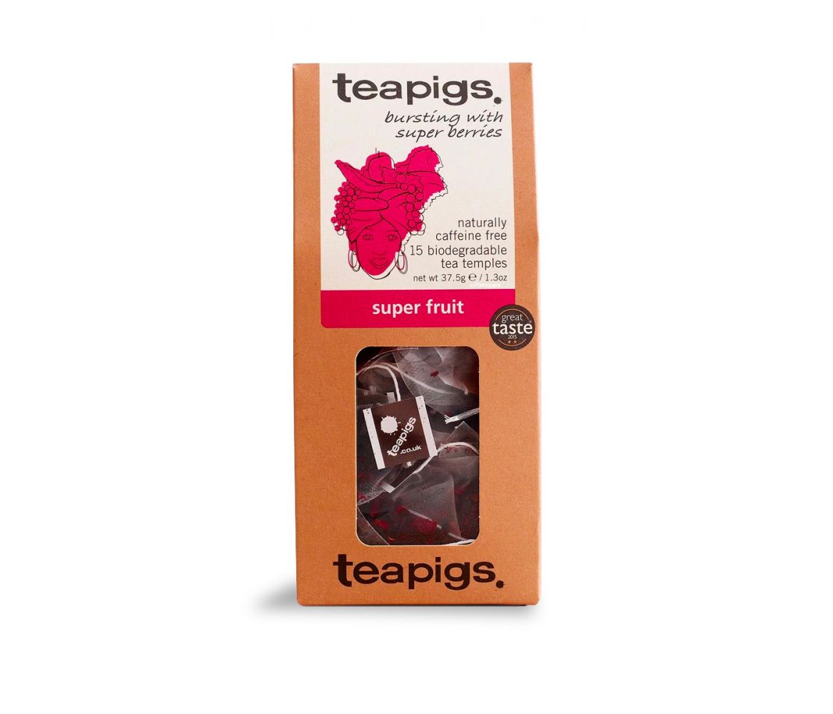 Čaj teapigs Super Fruit - 15 ks