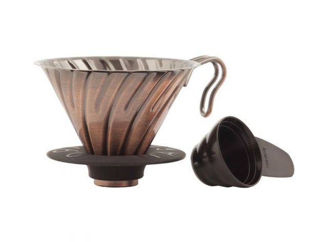 Měděný dripper Hario V60-02